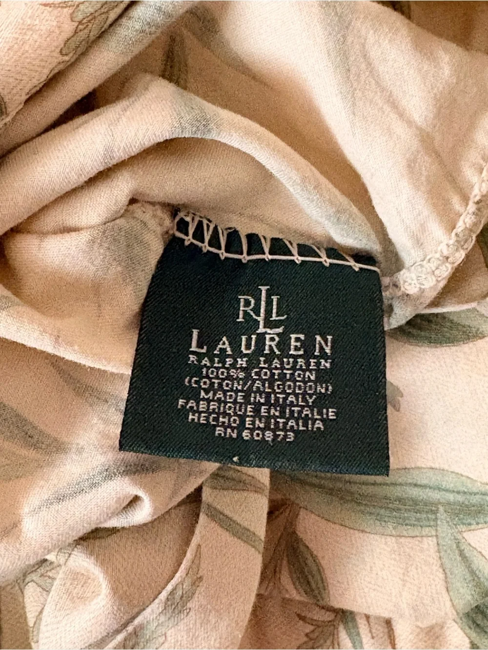 Ralph Lauren Desert Plains sateen cotton pillowcases